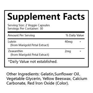 Хит продаж, пищевая упаковка с лютеином и зеаксантином, с витаминами для глаз, упаковка для бутылочек для защиты сетчатки - Product Image 2