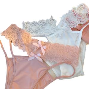 Braguitas de Encaje Sexy para Mujer 2024, Transpirables, Sin Costuras, de Tiro Bajo, Estilo Puro Deseo, Encantadoras para Citas, Uso Diario, Tejidas, Suministro ODM - Product Image 4