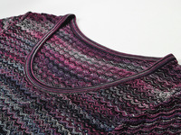 Robes longues en tricot pour femme, col rond, manches longues, dégradé de couleurs, ajourées, collection automne 2026