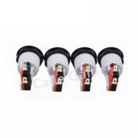 Bouton poussoir en plastique d'arcade de commutateur de bouton poussoir de machine de jeu de 34MM