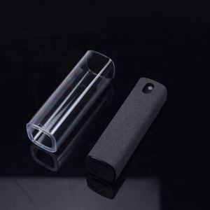 Custom Durable PVC 2-in-1 Touchscreen Mist <b>Cleaner</b> Spray & Microfiber Cloth for Phones Laptops Tablets Business Promotional Gift - Product Image 4