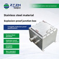 Boîtier de jonction hybride antidéflagrant, anti-poussière, étanche, ignifuge IP55 en alliage d'aluminium moulé, modèle BXK51, pour le pétrole