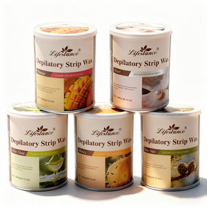 Cire dépilatoire douce Lifestance en gros pour l'épilation, 400g 800g, personnalisable avec logo, cire brésilienne en pot pour l'épilation - Product Image 3