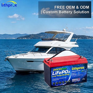 Batterie marine à cycle profond à semi-conducteurs robuste 24V 300AH avec BMS intelligent RS485, 6000+ cycles, 10 ans de garantie, CE RoHS LAF2430 Marine Deep - Product Image 5