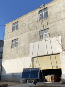 Panel surya listrik, <span class=keywords><strong>Lift</strong></span> Hoist Panel fotovoltaik pengangkat tangga 10m 15m 20m 25m - Product Image 4