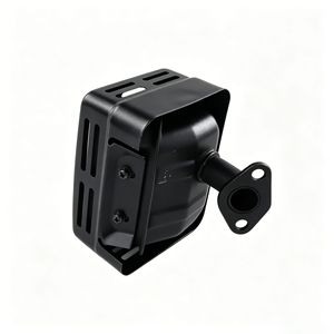 ท่อไอเสียสำหรับเครื่องยนต์เบนซิน Gx160 Gx200 168F 170F สีดำ อะไหล่ท่อไอเสียสำหรับรถจักรยานยนต์และเครื่องตัดหญ้า - Product Image 4