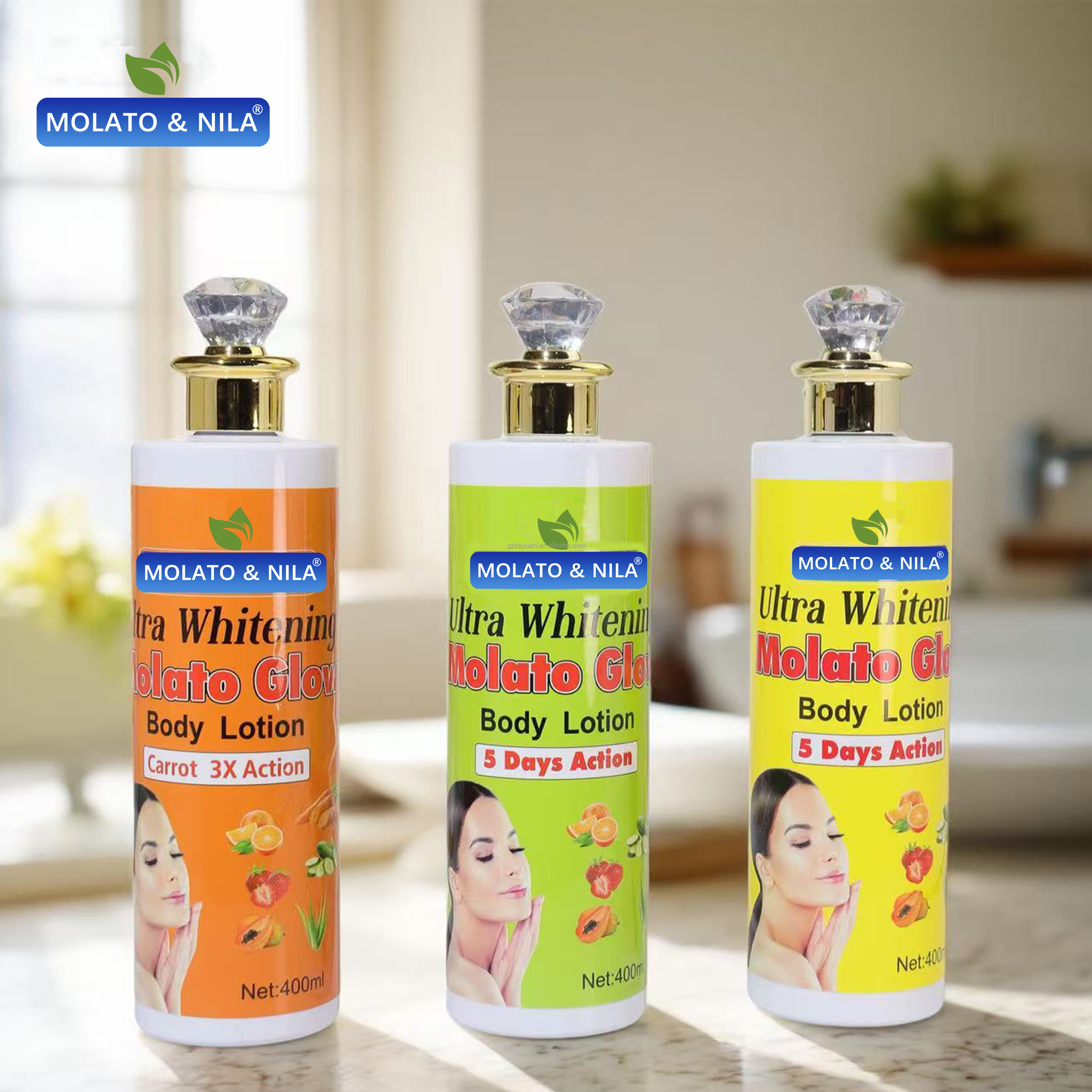 On Sale Thailand Whitening Body Lotion Enhances Skin Firmness