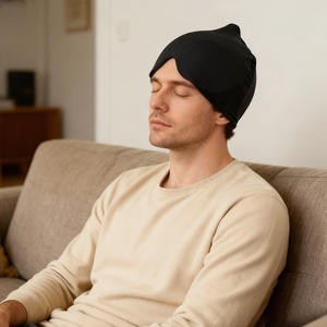 Cappello per il Sollievo dal Mal di Testa, Terapia del Freddo per Emicrania, Cappello Riutilizzabile per il Sollievo dall'Emicrania con Riscaldamento a Microonde - Product Image 3