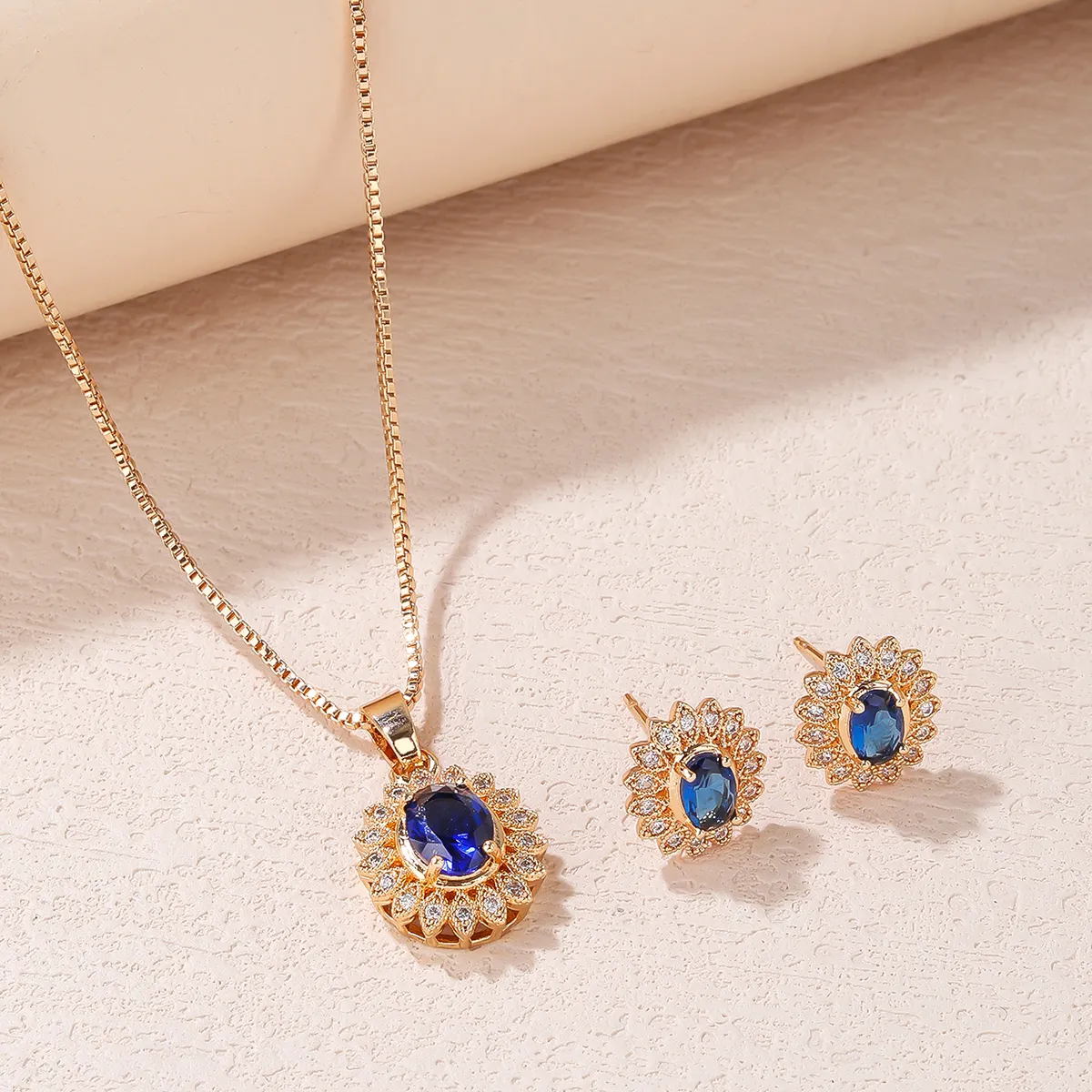 Лидер продаж SISIYU, ожерелье с подвеской из драгоценных камней, серьги, модное ожерелье с подвеской на заказ, ювелирные изделия