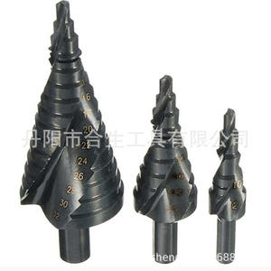 Mr <b>Drill</b> <b>Step</b> <b>Drill</b> Bit Set 10-32mm Black Oxide Triangular Shank Metal Drilling Twist <b>Drill</b> Bits - Product Image 5