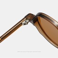 Lunettes de soleil ovales rétro à monture petite, style punk, tendance, logo personnalisé, polarisées UV400, en TR90, pour hommes et femmes