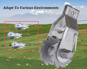 Tensor de Alambre con Trinquete de Aleación de Aluminio, Abrazadera de Aleación de Zinc, Soporte de Acero Galvanizado y Recubrimiento de Zinc - Product Image 2