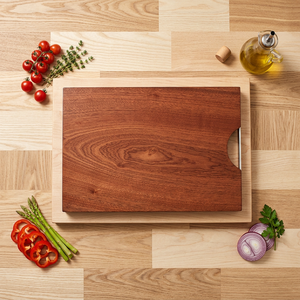 Tabla de cortar de madera maciza de ébano Elite |   Dureza Janka de 3220 lbf |   Bloque de Carnicero Profesional Antibacteriano de una Sola Pieza sin Costuras - Product Image 6