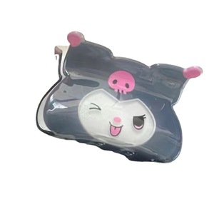 Sanrio Sweet Kt Cat Kulomi horquilla de estudiante de dibujos animados lindos accesorios de plástico para el cabello para fiestas de niñas pinzas para el cabello directas de fábrica - Product Image 5