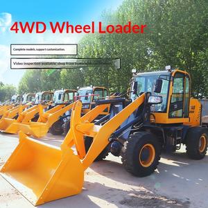 Miniexcavadora Agrícola Multifuncional de Cuatro Ruedas para Ingeniería y Cría de Cultivos - Product Image 1