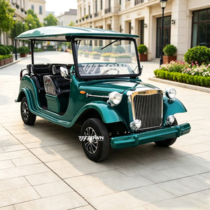 Auto Eléctrico Vintage de Alta Calidad, Estilo Clásico Retro, para Turismo y Patrullaje, Batería de 72V, Color Personalizado, 4 Ruedas, 2 Años de Garantía - Product Image 2