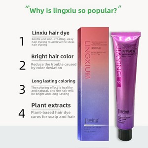 Tinta per <span class=keywords><strong>Capelli</strong></span> Permanente Micro-Trendy JiaYing a Base di Erbe, Grado Cosmetico, Protezione del <span class=keywords><strong>Colore</strong></span> per Tutti i Tipi di <span class=keywords><strong>Capelli</strong></span>, Uso Professionale in Salone e Barbiere - Product Image 4