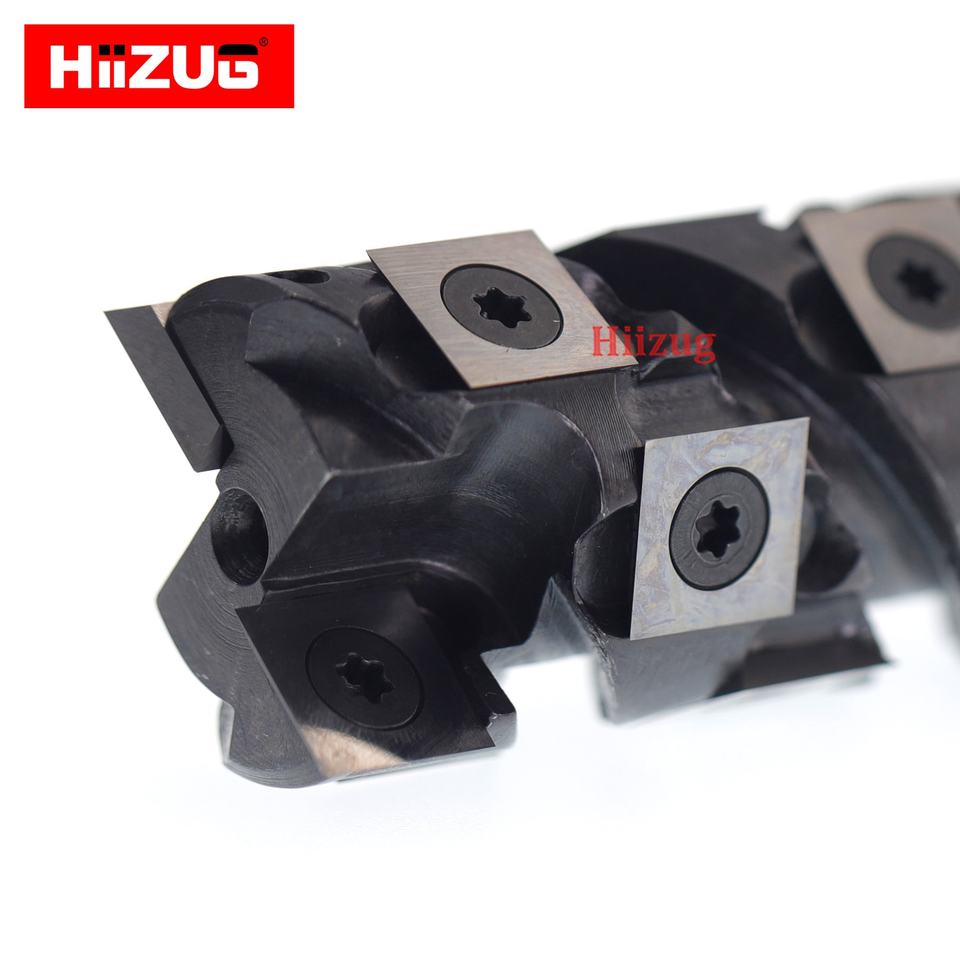 Indexable Router Bits 20mm Shank Wood CNC Spiral Flush Trimming Router Bit 80mm