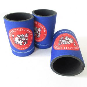 Promotional 5mm Neoprene Can <b>Cooler</b> Universal 12oz Stubby Holder Printed Wedding Neoprene Sublimation Coozies for Wine Beer - Product Image 2