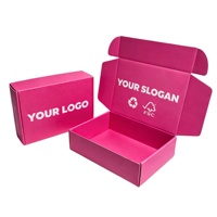 Caja de Envío Corrugada con Logotipo Personalizado, Caja de Cartón Rígido para Envíos al por Mayor, para Ropa, Zapatos, Prendas de Vestir, Embalaje de Regalos