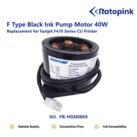 Moteur de pompe à encre noire de type F Ratopink FB-HGN0869 40W, remplacement pour imprimante CIJ Fastjet série F470