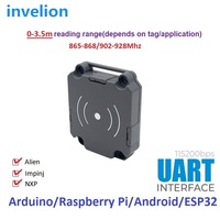 M5STACK 0-3.5m aralığı küçük yazar UHF RFID entegre okuyucu modülü EPC32 ahududu Pi gömülü sistem için USB/TTL arayüzü