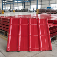 Tôle profilée en acier prélaqué revêtue d'aluminium et de zinc ASTM, type 840 900, panneau métallique coloré haute résistance