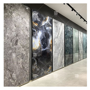 Sang trọng gốm đánh bóng tấm tráng men gạch đá thiêu kết 1600x3200x9mm thiêu kết đá Dinning bảng lớn tấm gạch cho sàn - Product Image 1