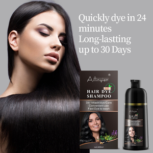 OEM professionale 400ml tinture per <span class=keywords><strong>capelli</strong></span> Shampoo per uso domestico Semi-permanente per <span class=keywords><strong>capelli</strong></span> castani Color <span class=keywords><strong>copertura</strong></span> per <span class=keywords><strong>capelli</strong></span> bianca senza ammoniaca - Product Image 2