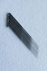 Aiguille torsadée JF, référence 8448, pour machines <span class=keywords><strong>à</strong></span> feutrer, en acier au carbone 25 # -42 #   Jauge 1000 pièces Qualité allemande pour - Product Image 4