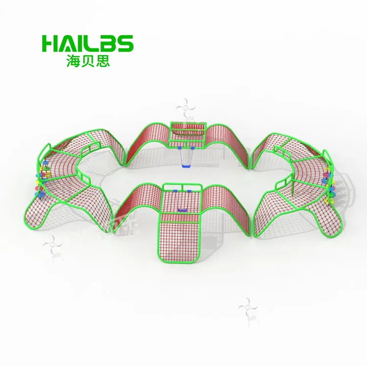 AX-CNS-001 Amusement park playground Climbing Net Structure for children