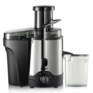 Extracteur de jus centrifuge portable RAF Fruit avec bol filtrant transparent, <span class=keywords><strong>goulotte</strong></span> d'alimentation large, deux vitesses, capacité de 5 L - Product Image 6