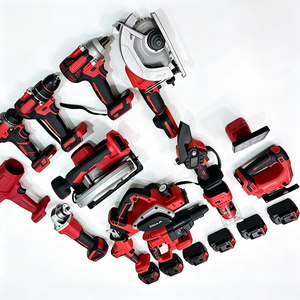 Kit de Herramientas Eléctricas Inalámbricas Versátiles, Herramientas Eléctricas Recargables con Batería para <span class=keywords><strong>Carpintero</strong></span>, Construcción y Servicio de Reparaciones - Product Image 4