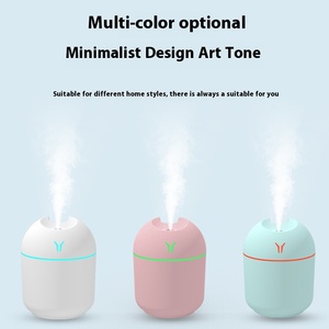 Hot bán <span class=keywords><strong>mini</strong></span> màu LED ánh sáng xách tay điện siêu âm H2O phun khuếch tán ngoài trời RV sương mịn thanh lọc không khí - Product Image 2