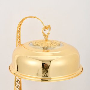 Nuovo fornello da pranzo a buffet in acciaio inossidabile con rivestimento in acciaio inossidabile isolante per hotel - Product Image 4