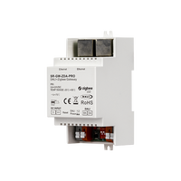 Sunricher DIN Rail Ethernet DALI+Zigbee 2 in 1 Smart Gateway Terintegrasi Dengan BACnet MQTT Kompatibel Dengan HA SR-GW-ZDA-PRO