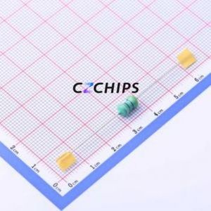 Inducteur à anneau coloré YAL0510-470K / à travers-trou (THT), composant à travers-trou, D5xL12mm 47uH 10% 320mA 800mOhm - Product Image 1