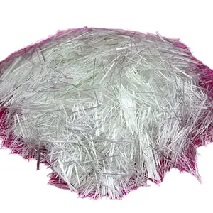 3mm 5mm 6mm 12mm Chopped Fiberglass Strands Jushi Fiberglass Chopped Strand For Concrete