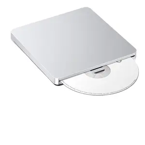 Unidade externa de CD DVD, gravador USB 3.0 Slim DVD-RW para laptop, notebook, PC, computador desktop