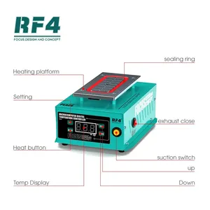 Machine de Séparation LCD RF4 avec Pompe à Vide Intégrée, Outil de Réparation pour Démontage d'Écran Tactile de Téléphone 7 Pouces, pour Réparation Samsung <span class=keywords><strong>iPhone</strong></span> - Product Image 2