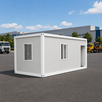 Maison conteneur préfabriquée modulaire à assemblage rapide, structure en acier, pour habitation ou bureau