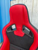 Asiento Deportivo Universal Recaro CS, Ajustable y Reclinable, para Toyota 86, Subaru BRZ, Nissan 350Z, Mazda MX-5