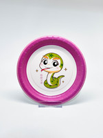 Assiettes à dîner jetables série Zodiac 7 pouces 7 pouces 7oz gobelets en papier Dragon serpent cheval mouton ensemble pour couvercle en plastique d'anniversaire pour enfants