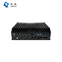 PC Embebido LGA1151 de 6ª, 8ª y 9ª Generación con 6 LAN, 4 POE, 4 RS232/485 COM, CAN, DC 9~36V, Amplio Rango de Voltaje y Temperatura, I9 9900K, Compatible con Linux y Win10