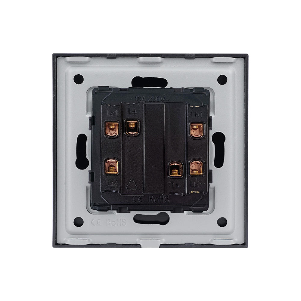 EU Series Flat Big Panel House Switch and Socket Wall Light Switch Tawoia Electric