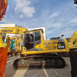 Komatsu รถขุดดินมือสอง200-8 Komatsu รถขุดตีนตะขาบมี20ตัน PC200-8 90% 2022ใหม่ - Product Image 2