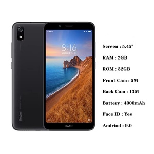 Téléphone portable d'occasion original en gros pour <span class=keywords><strong>Xiaomi</strong></span> <span class=keywords><strong>Redmi</strong></span> <span class=keywords><strong>7A</strong></span> 32 Go Double SIM Débloqué Appareil photo 13MP Téléphones portables pas chers - Product Image 2