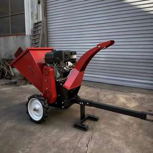 Broyeur de branches d'arbre de haute qualité à vente chaude, broyeur de bois à trois lames haute performance 15HP, broyeur de bois diesel mobile - Product Image 4