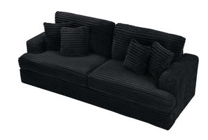 Modern Corner <b>Sofa</b> <b>Bed</b> Set Durable Eco-Friendly Fabric Cover Full Foam <b>Folding</b> Convertible Floor Sleeper for Living Room Bedroom - Product Image 6