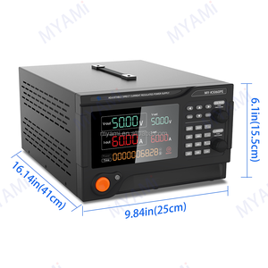 Para MYAMI 50V 60A 3000W Banco ajustable Fuente de alimentación de laboratorio de CC programable para uso industrial escolar Entrada de 220V - Product Image 6